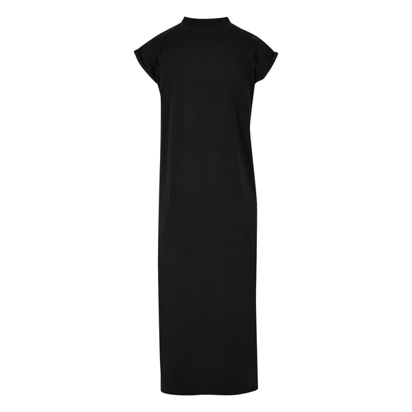 Build Your Brand Womens/Ladies Extended Shoulder Long Midi Dress