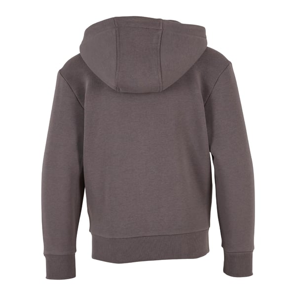 Build Your Brand Childrens/Kids Fluffy Full Zip Hoodie