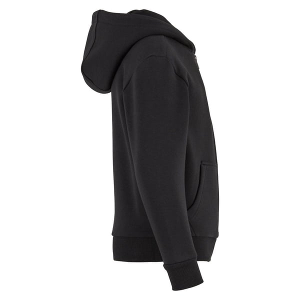 Build Your Brand Childrens/Kids Fluffy Full Zip Hoodie