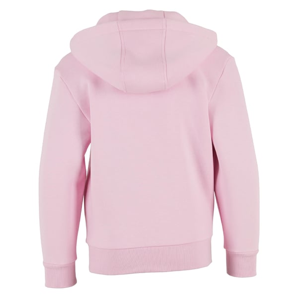 Build Your Brand Childrens/Kids Fluffy Full Zip Hoodie