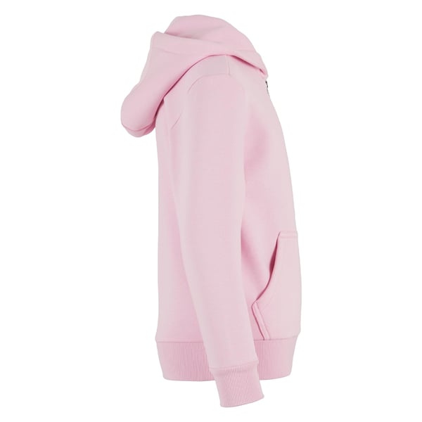 Build Your Brand Childrens/Kids Fluffy Full Zip Hoodie