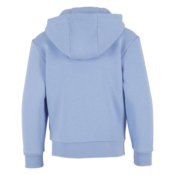 Build Your Brand Childrens/Kids Fluffy Full Zip Hoodie