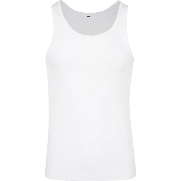 Build Your Brand Mens Plain Tank Top