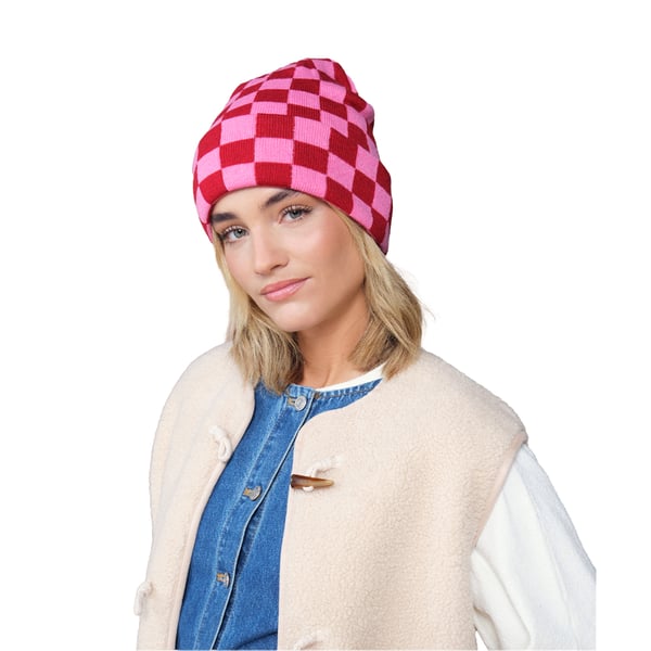 Beechfield Checkerboard Mössa