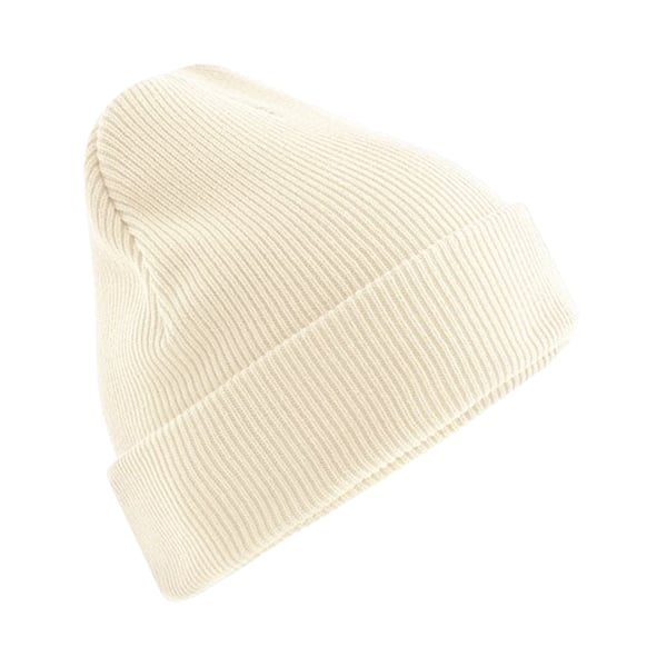 Beechfield Unisex Vuxen Original Ekologisk Bomull Mössa med Uppvikt Kant