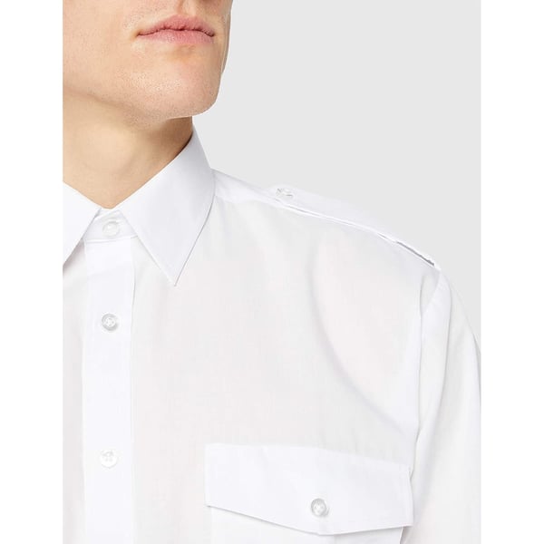 Premier Mens Short Sleeve Pilot Plain Work Shirt