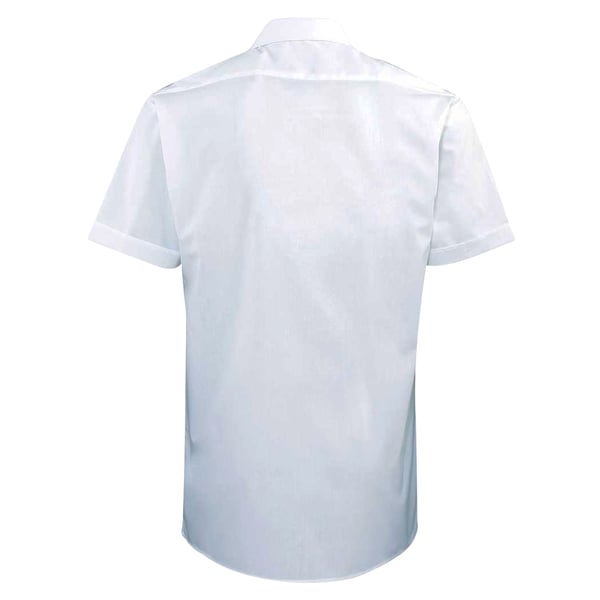 Premier Mens Short Sleeve Pilot Plain Work Shirt