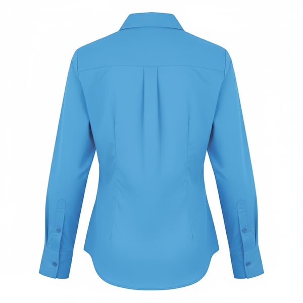 Premier Womens/Ladies Poplin Long-Sleeved Blouse
