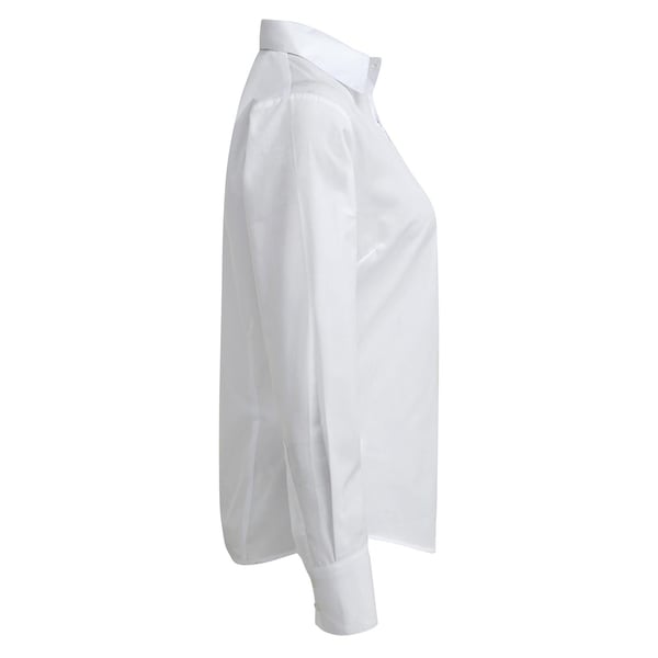 Premier Womens/Ladies Poplin Long-Sleeved Blouse