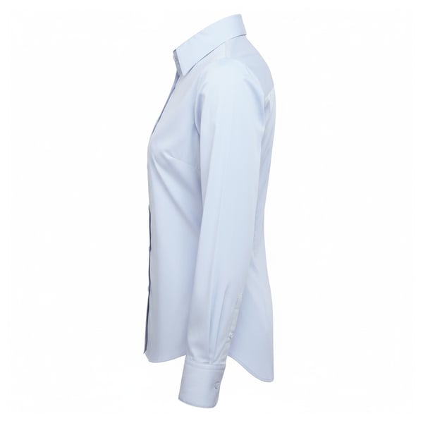 Premier Womens/Ladies Poplin Long-Sleeved Blouse