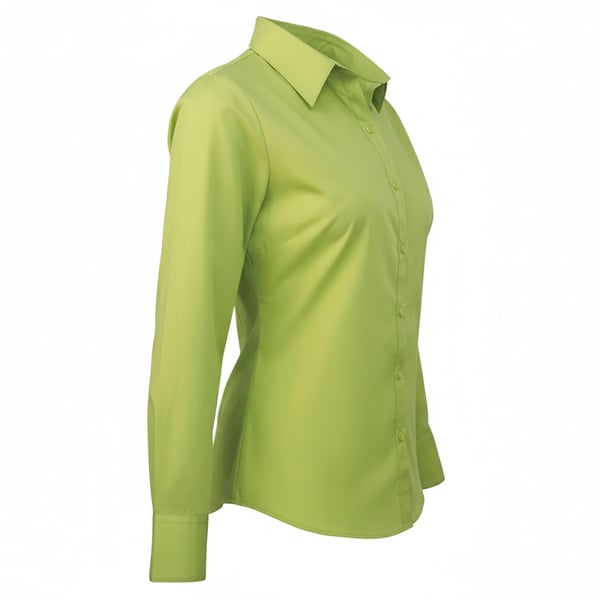 Premier Womens/Ladies Poplin Long-Sleeved Blouse