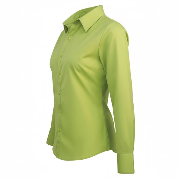 Premier Womens/Ladies Poplin Long-Sleeved Blouse