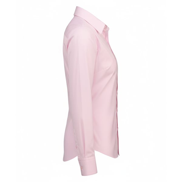 Premier Womens/Ladies Poplin Long-Sleeved Blouse