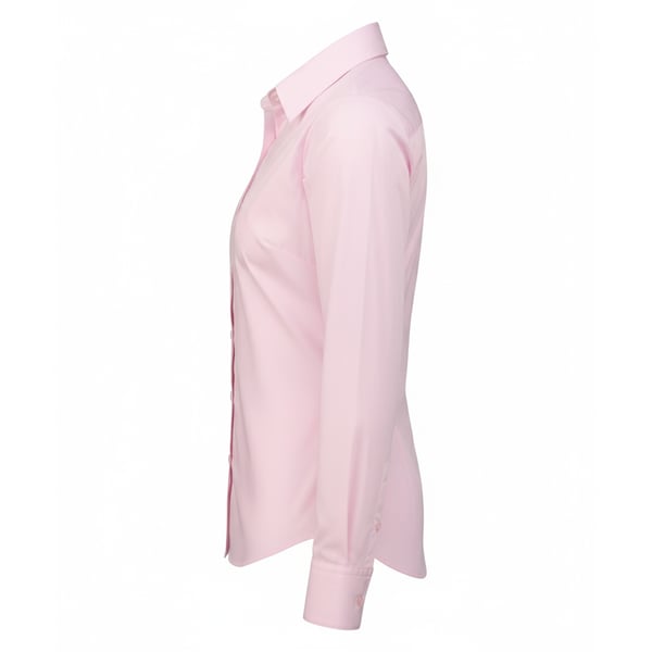 Premier Womens/Ladies Poplin Long-Sleeved Blouse