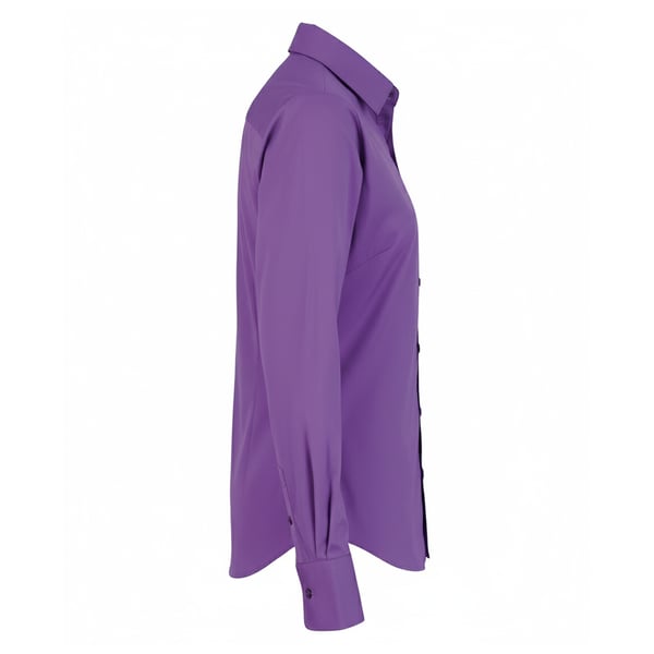 Premier Womens/Ladies Poplin Long-Sleeved Blouse