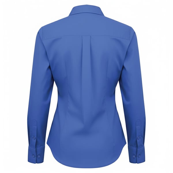 Premier Womens/Ladies Poplin Long-Sleeved Blouse