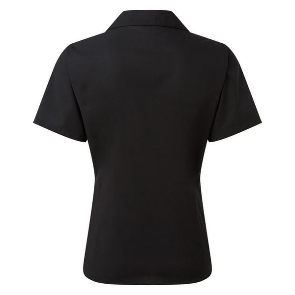 Premier Short Sleeve Poplin Blouse / Plain Work Shirt