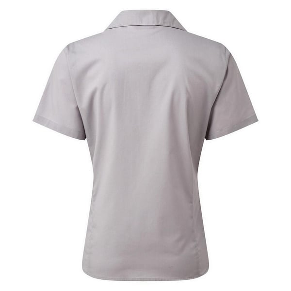Premier Short Sleeve Poplin Blouse / Plain Work Shirt