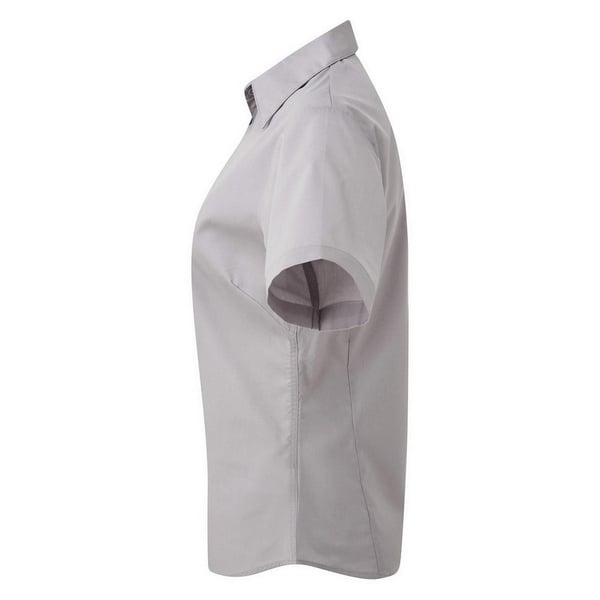 Premier Short Sleeve Poplin Blouse / Plain Work Shirt