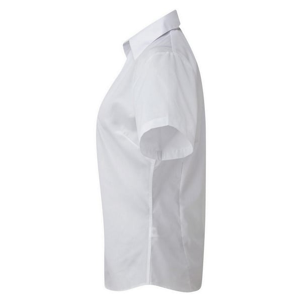Premier Short Sleeve Poplin Blouse / Plain Work Shirt