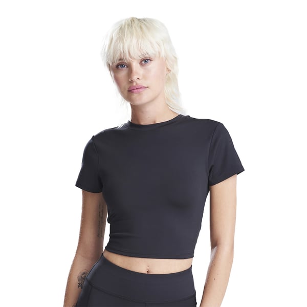 Awdis Womens/Ladies Recycled Crop T-Shirt