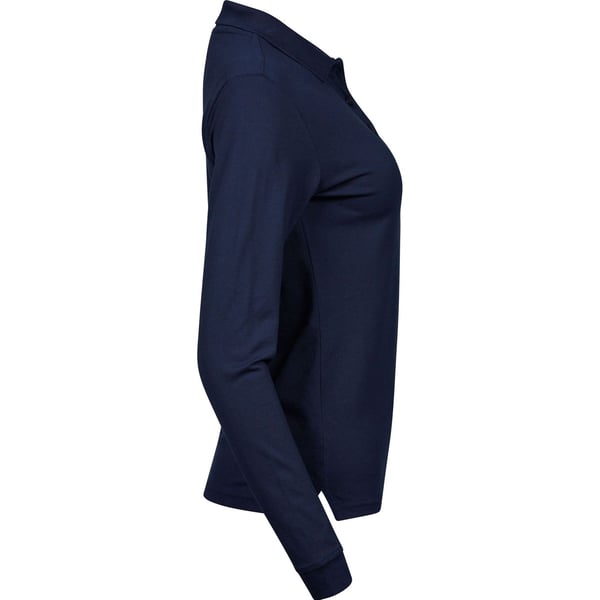 Tee Jays Dam Stretch Långärmad Pikétröja