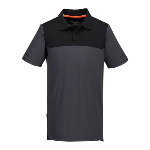 Portwest Mens EV4 Plain Polo Shirt