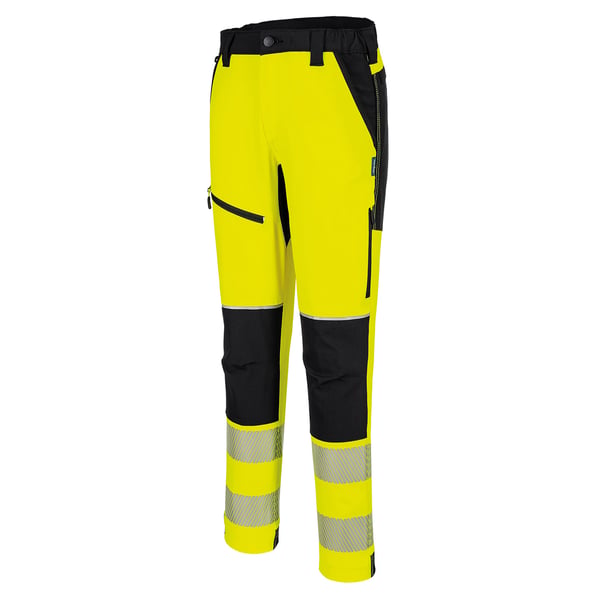Portwest Mens PW3 Stretch Hi-Vis Trousers