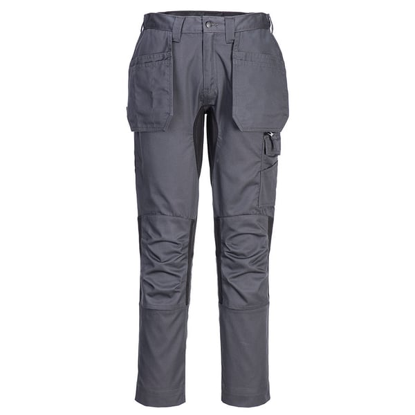 Portwest Mens Stretch Holster Pocket Slim Work Trousers