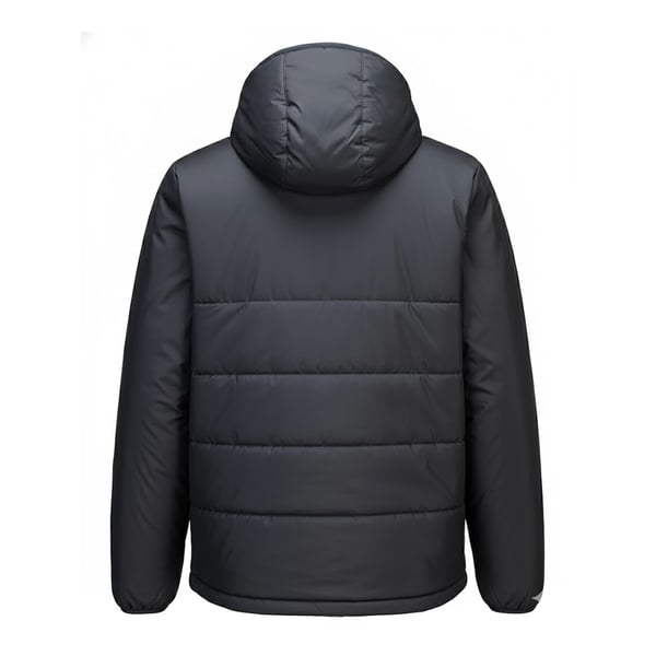 Portwest Mens Professional Insulated Hooded Padded Jacket