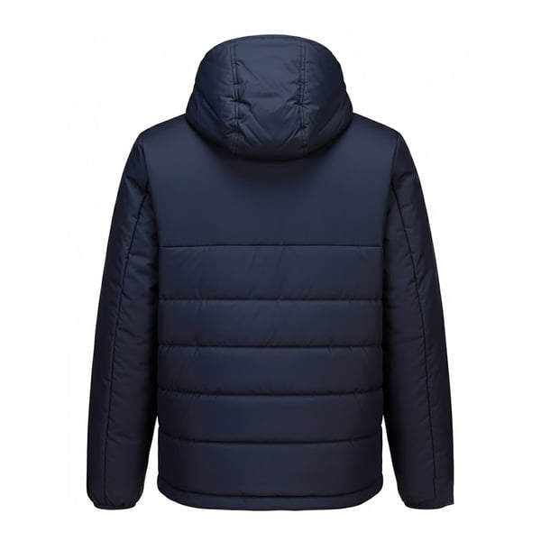 Portwest Mens Professional Insulated Hooded Padded Jacket