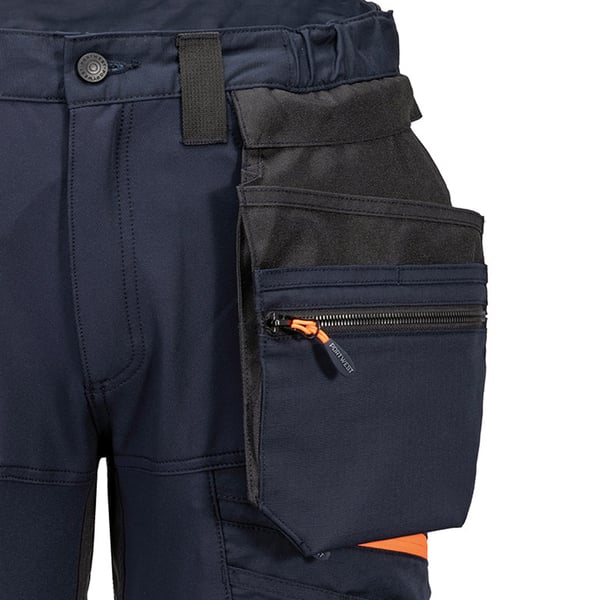 Portwest Mens DX444 Detachable Holster Pocket Work Shorts