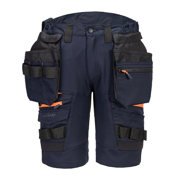 Portwest Mens DX444 Detachable Holster Pocket Work Shorts