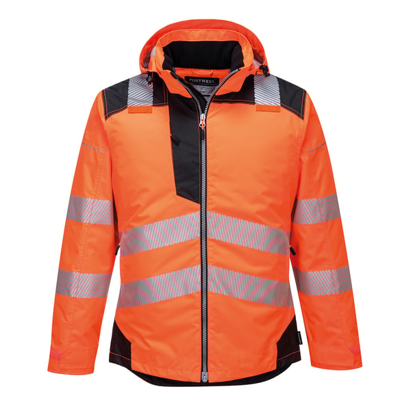 Portwest Mens Hi-Vis Winter Jacket