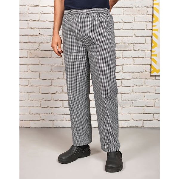 Premier Unisex Pull-on Chefs Trousers / Catering Workwear