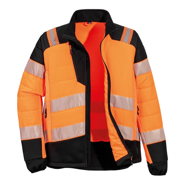 Portwest Mens Hybrid High-Vis Jacket