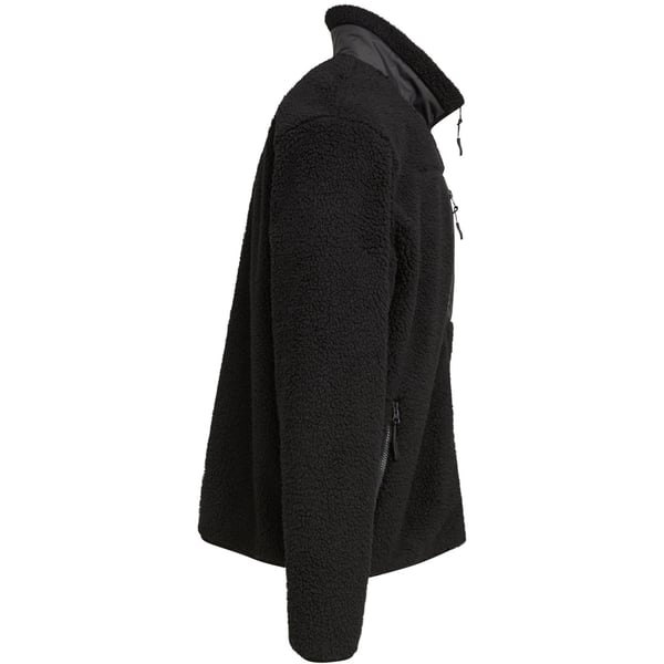 Build Your Brand Mens Bonded Sherpa Jacket