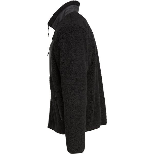 Build Your Brand Mens Bonded Sherpa Jacket