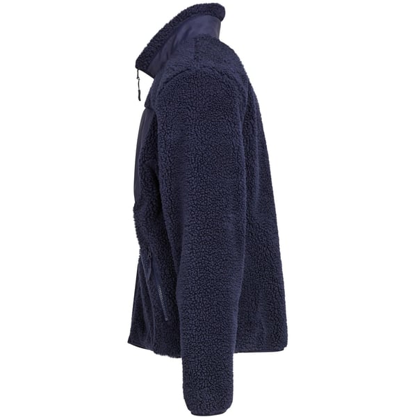 Build Your Brand Mens Bonded Sherpa Jacket