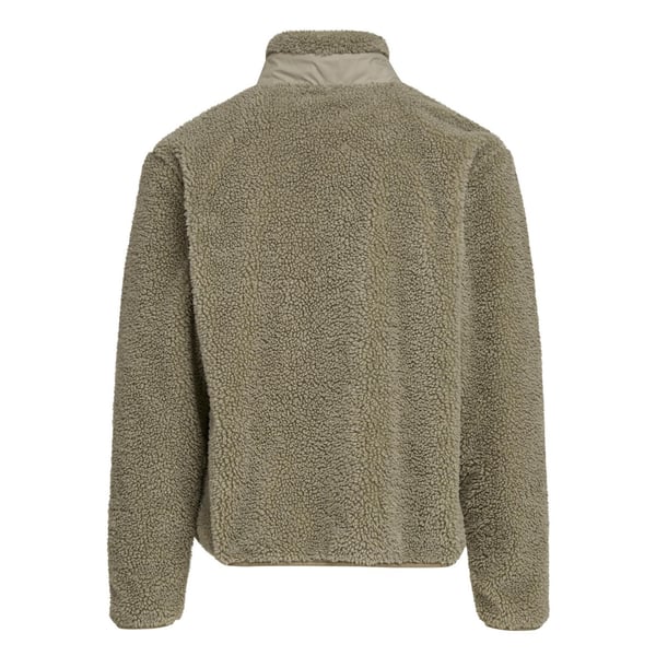 Build Your Brand Mens Bonded Sherpa Jacket