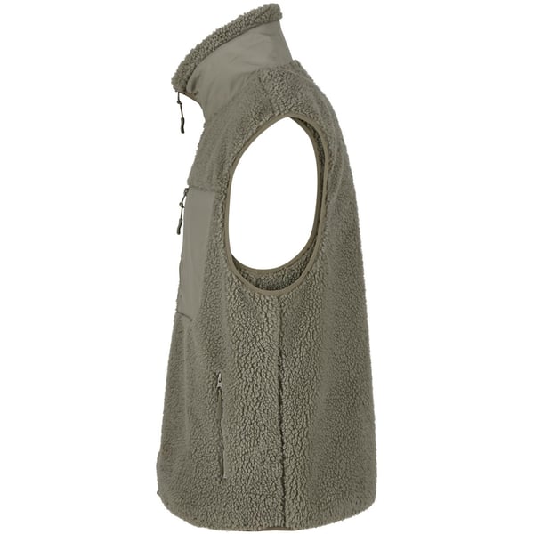 Build Your Brand Mens Bonded Sherpa Gilet
