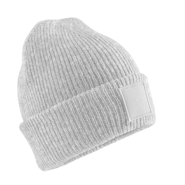 Beechfield Childrens/Kids Tonal Patch Beanie