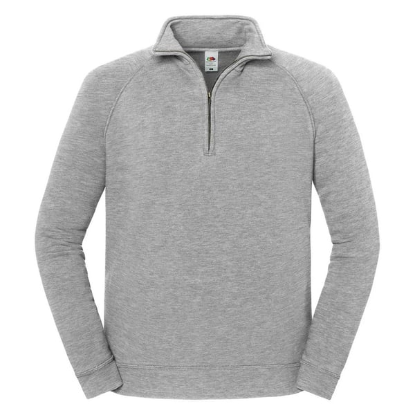 Fruit of the Loom Unisex Adult Iconic Premium Quarter Zip Sweatshirt