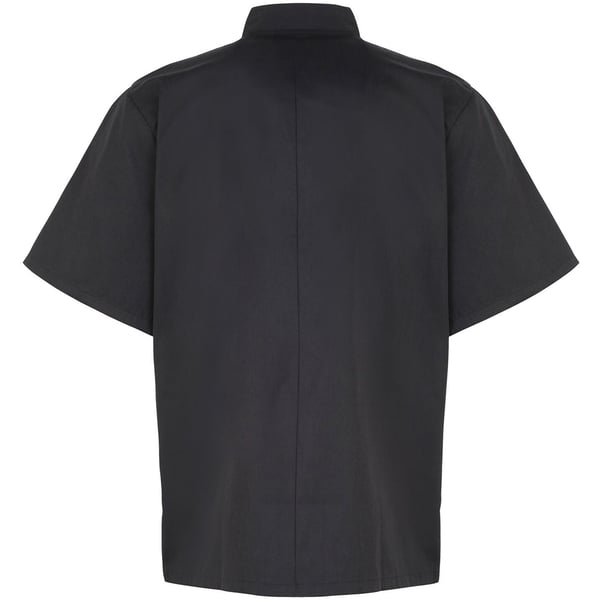 Premier Unisex Studded Front Short Sleeve Chefs Jacket