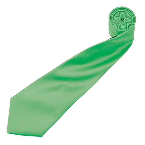 Premier Mens Plain Satin Tie (Narrow Blade)