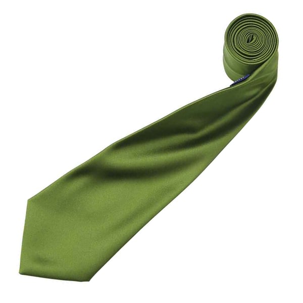 Premier Mens Plain Satin Tie (Narrow Blade)