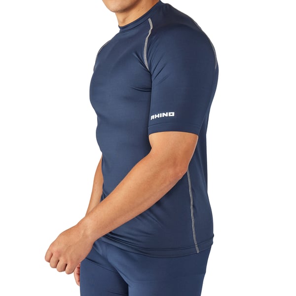 Rhino Mens Sports Base Layer Short Sleeve T-Shirt