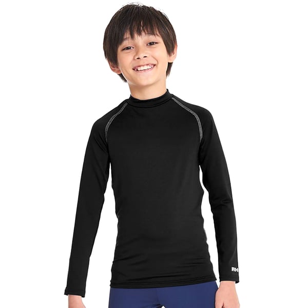 Rhino Childrens Boys Long Sleeve Thermal Underwear Base Layer Vest Top