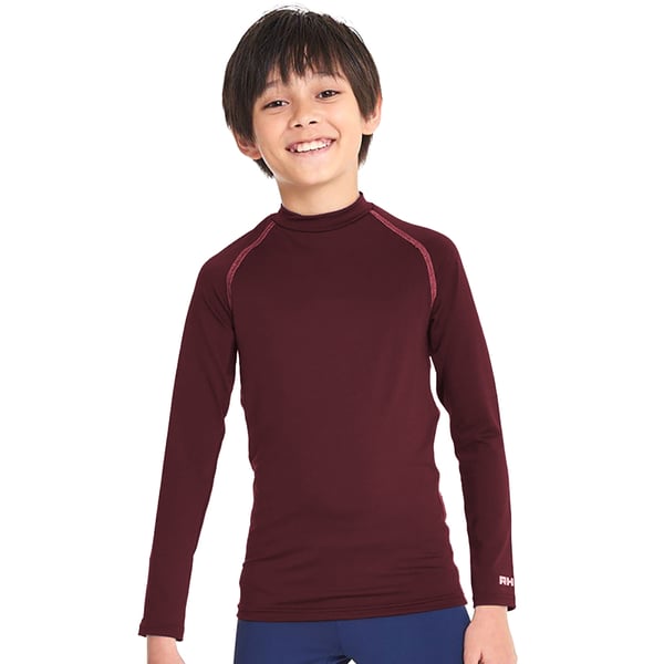 Rhino Childrens Boys Long Sleeve Thermal Underwear Base Layer Vest Top