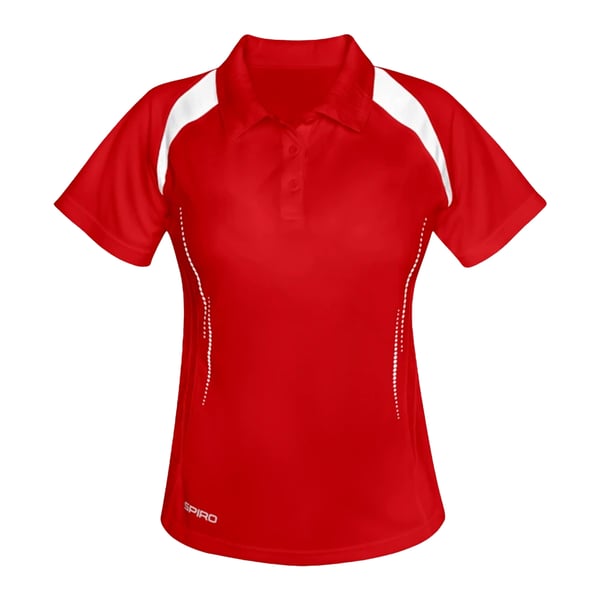 Spiro Dame/Dame Sports Team Spirit Performance Polo Shirt til kvinder/damer